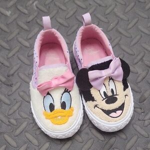 Disney Junior Minnie Mouse And Daisy Slip On Shoes